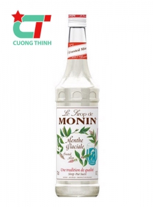 Siro Monin  frosted mint - bạc hà trắng