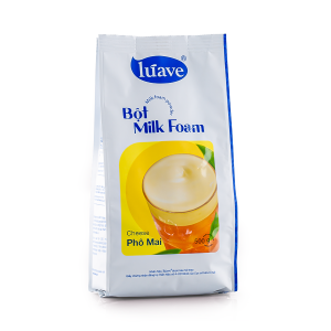 bột milk foam luave